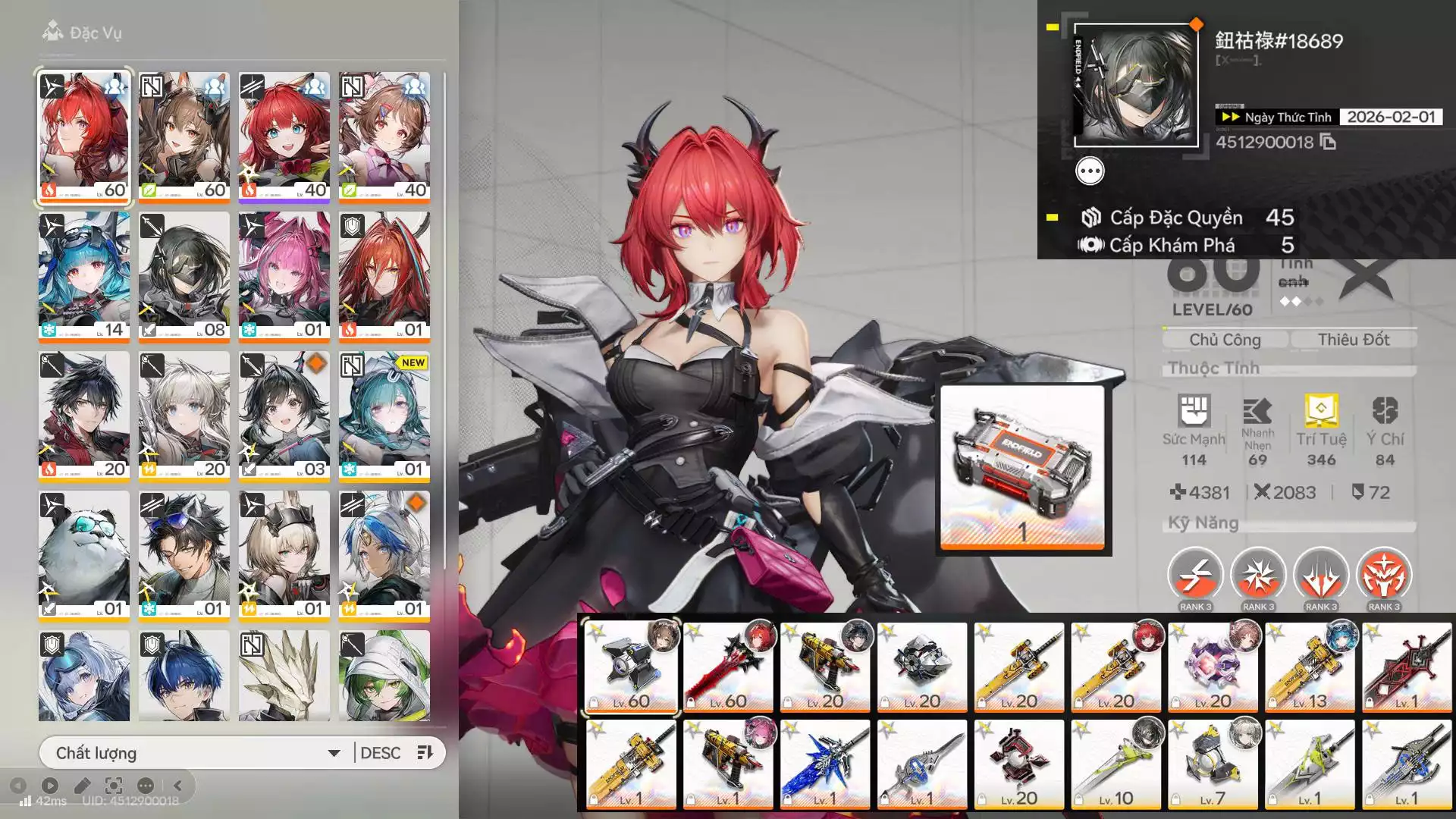 VJP : 3 char 1 trấn